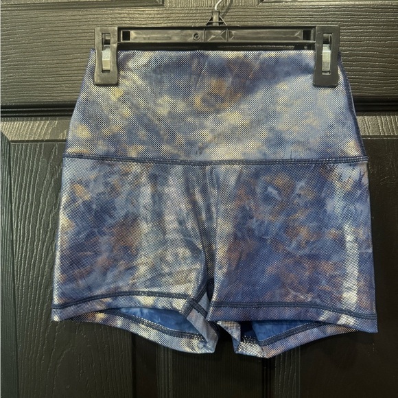 aerie Pants - AERIE Blue Tie-Dye Women's Shorts